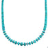 Turquoise Sterling Silver Southwest Bead Necklace RX114923
